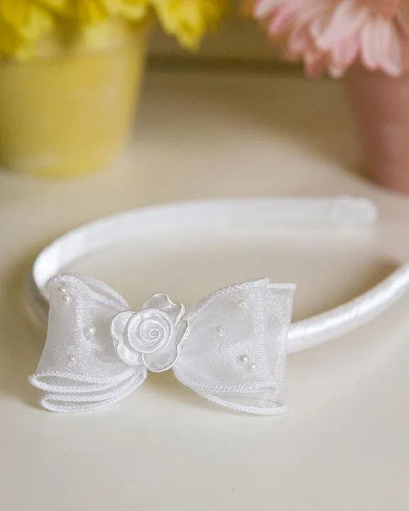 Organza Bow Headband by Kid's Dream