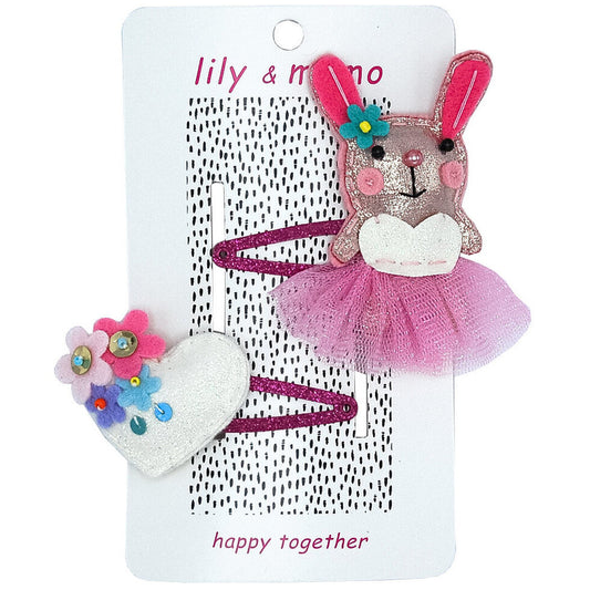 My Bunny Hair Clips by Lily & Momo